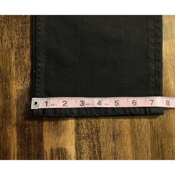 Everlane Women’s 23 Long Curvy Way High Straight Jean Black Organic Cotton - Picture 9 of 9